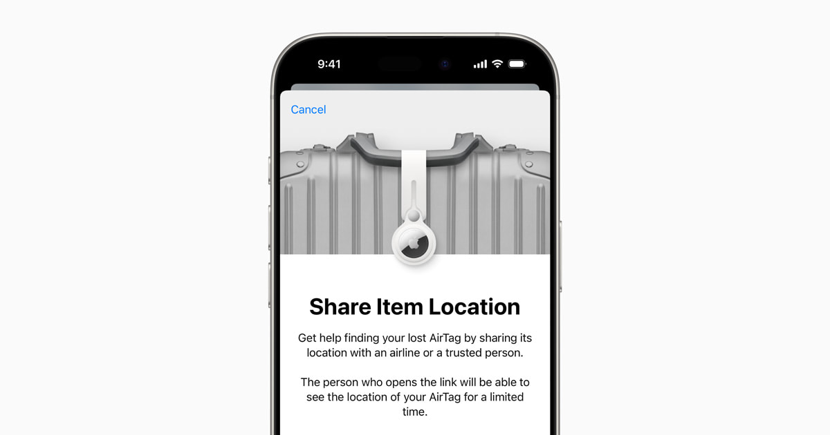 AirTag и потерянный багаж: Apple добавила передачу геопозиции