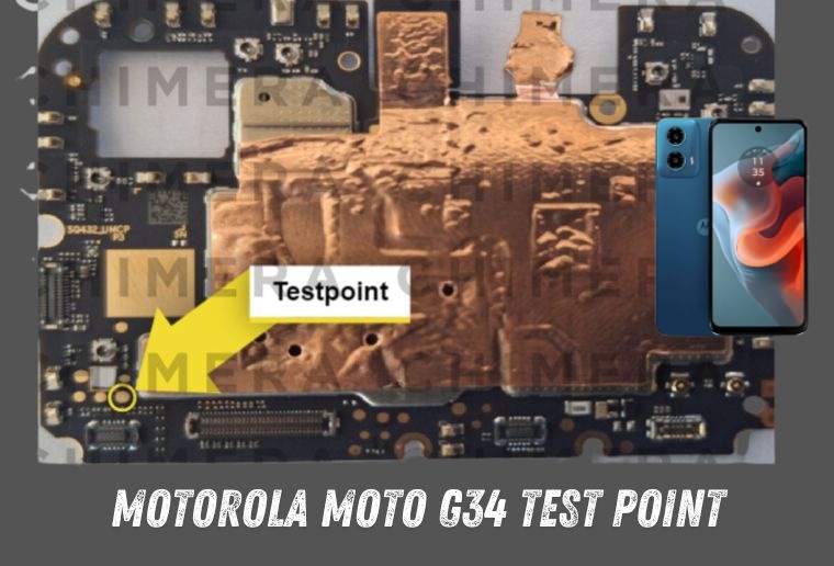 Motorola Moto G34 5G: Test Point и режим EDL 9008 — схема расположения Test Point