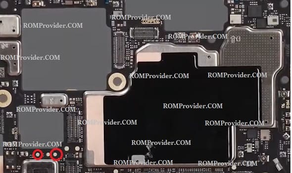 Redmi K50 Ultra: Test Point и диагностика EDL 9008 — схема расположения Test Point