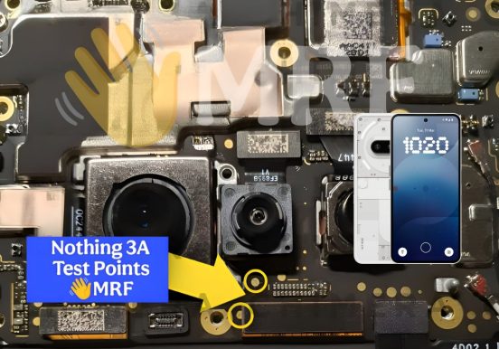Nothing Phone (3a) — схема Test Point
