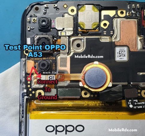 OPPO A53 (CPH2127) — схема Test Point