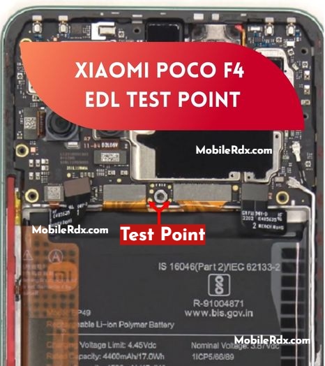 POCO F4 — схема Test Point