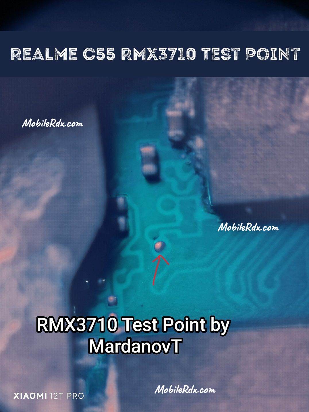 realme C55 (RMX3710) — схема Test Point