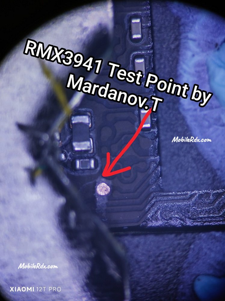 realme C75 (RMX3941) — схема Test Point