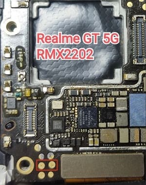 realme GT 5G (RMX2202) — схема Test Point