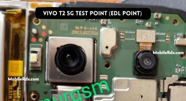 vivo T2 5G — схема Test Point