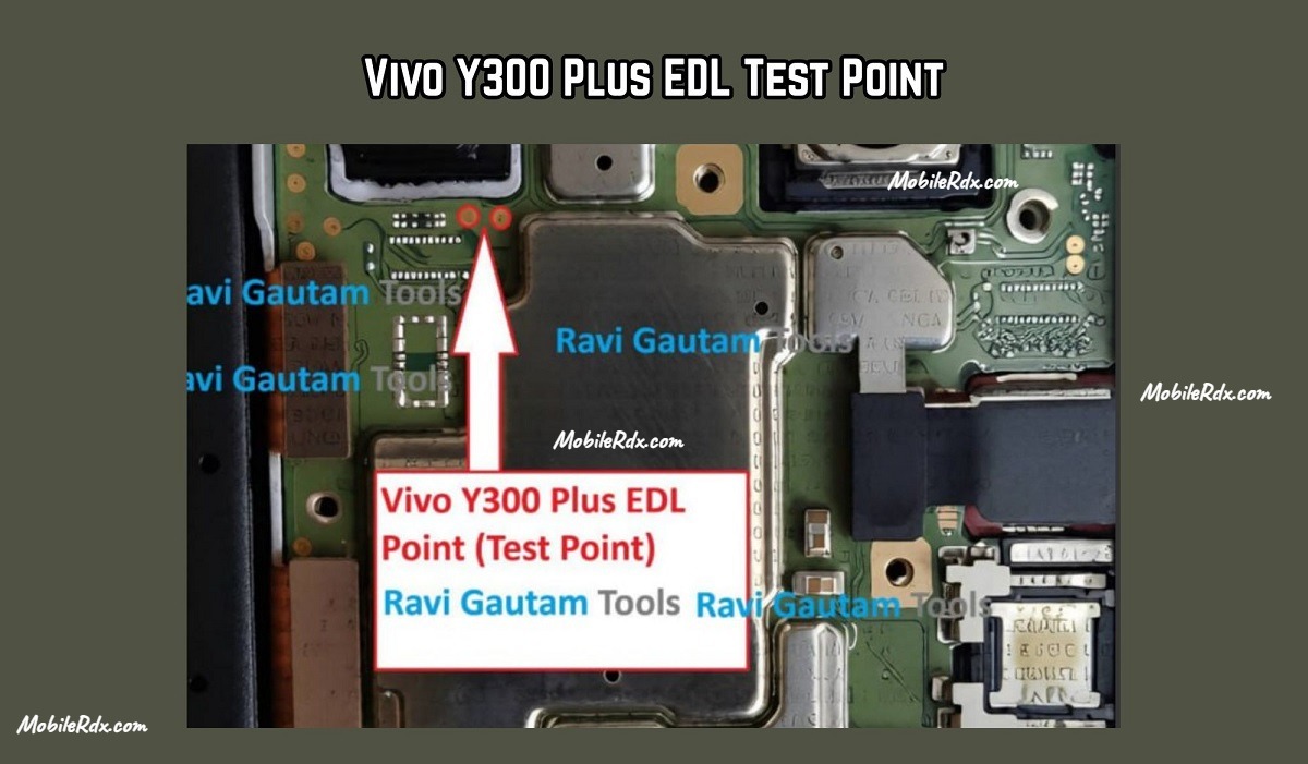 vivo Y300 Plus 5G — схема Test Point