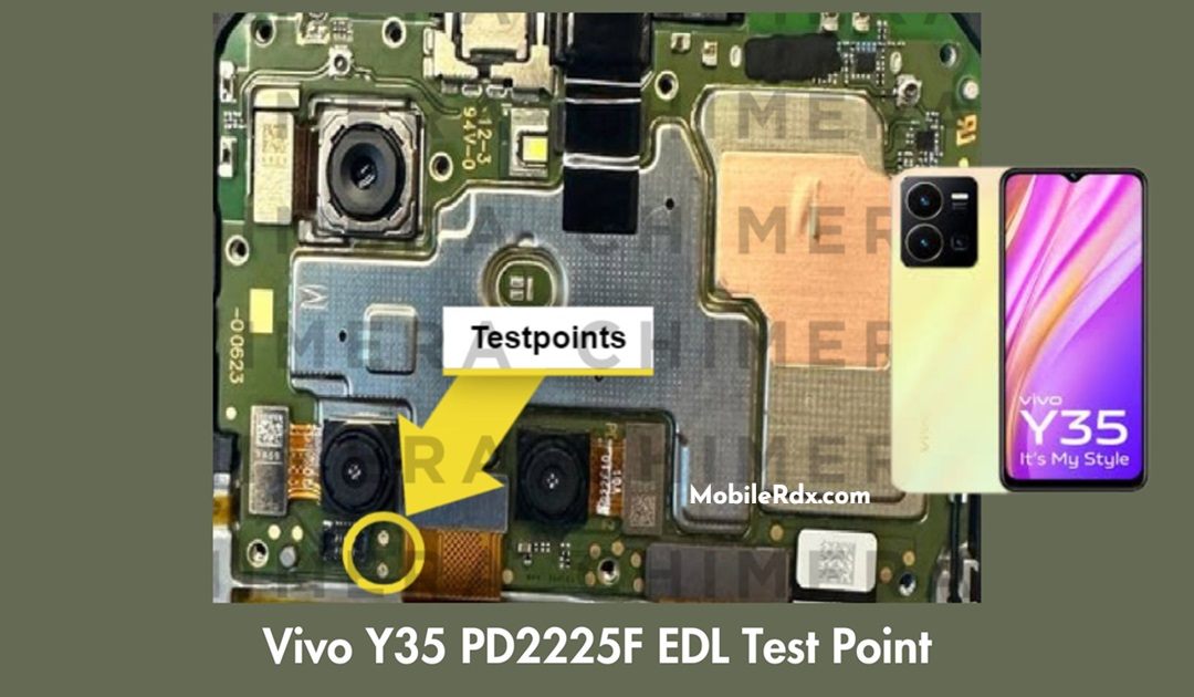 vivo Y35 (PD2225F) — схема Test Point